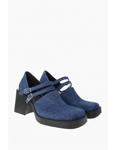 Mary-janes Jennie denim bleu 2023