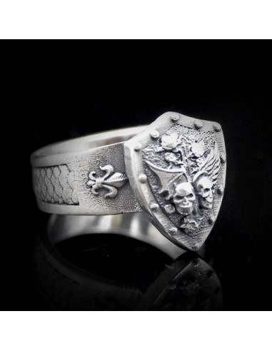 "Heaven & Hell" Signet Ring pas cher chine