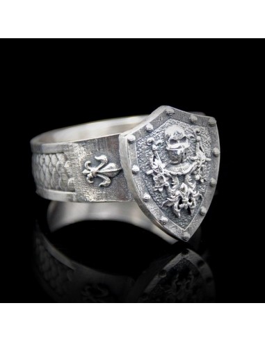 "Paladin" Signet Ring en stock