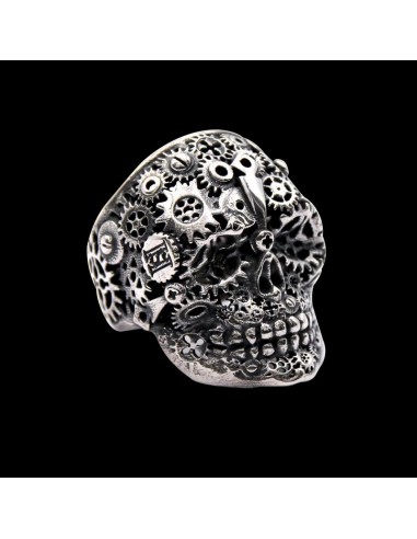 "The Gear 1" Skull Ring Découvrez la collection