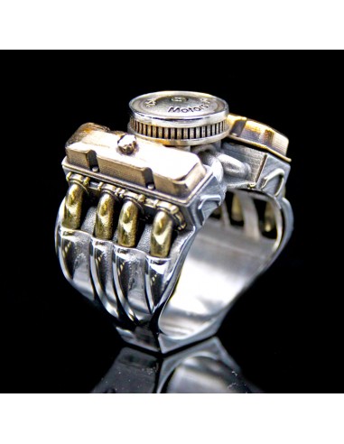 "V8 Vintage" XL Ring pas cher chine