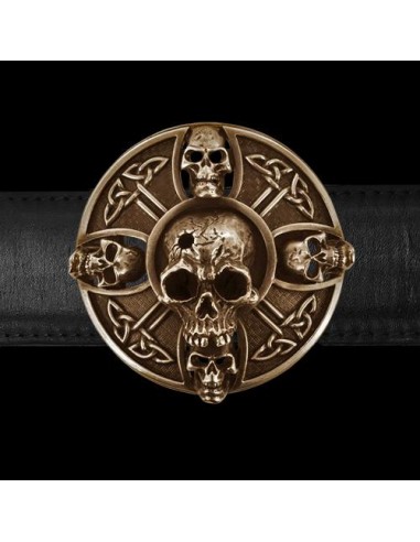 "Bullet in the Dead" Belt Buckle de technologie