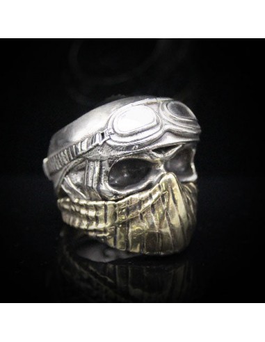 "The Biker" Skull Ring Toutes les collections ici