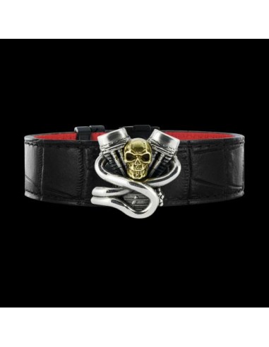 "V-Twin Skull" Bracelet Comparez plus de prix