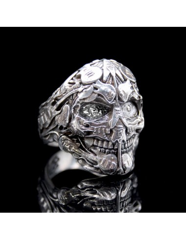 "The Rocker" Skull Ring les ligaments