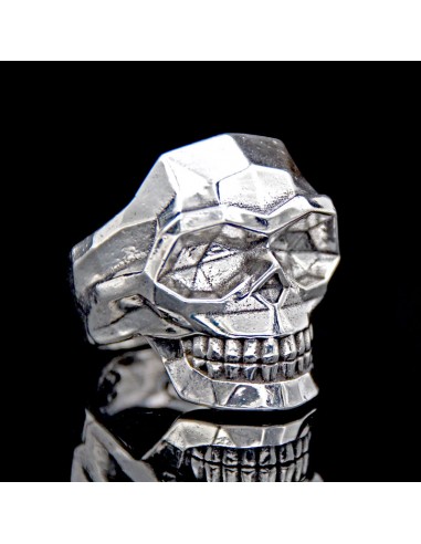 "The Edge" Skull Ring Les magasins à Paris et en Île-de-France