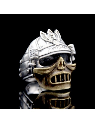 "The Samouraï" Skull Ring rembourrage situé sous