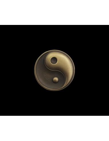 "Yin Yang of Life and Death" Coin livraison et retour toujours gratuits