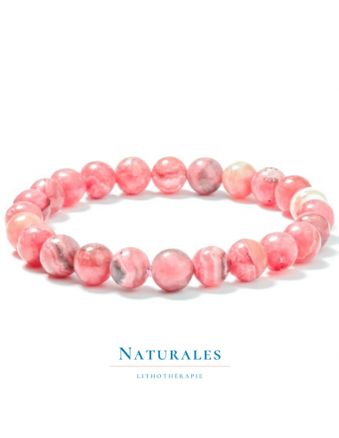 Bracelet Rhodochrosite (RARE) - harmonie l'évolution des habitudes 