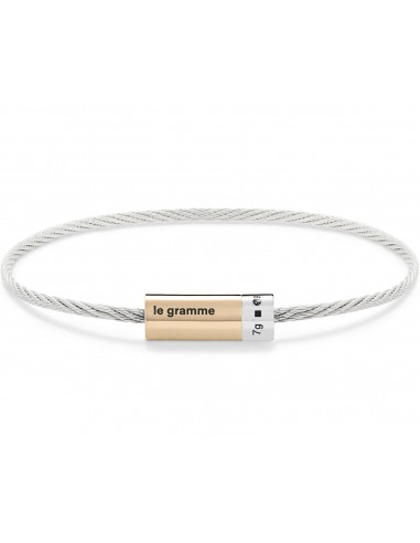 cable bracelet le 7g rembourrage situé sous