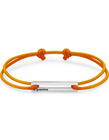 perforated orange cord bracelet le 1.7g Jusqu'à 80% De Réduction