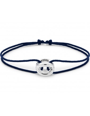 navy blue interlaced cord bracelet le 3g sélection de produits