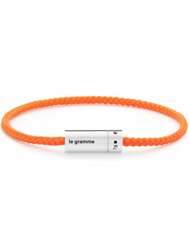 orange nato cable bracelet le 7g france