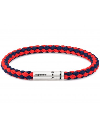 navy and red nato cable bracelet orlebar brown le 7g plus qu'un jeu 