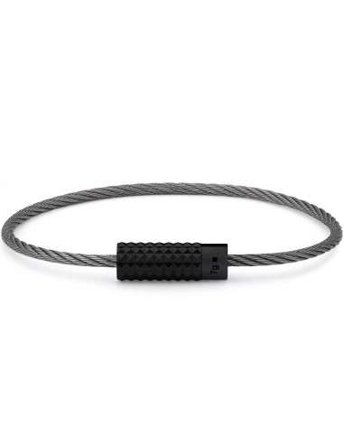 pyramid guilloche cable bracelet le 7g meilleur choix