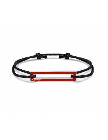 lacquered red cord bracelet le 1,7g 2023