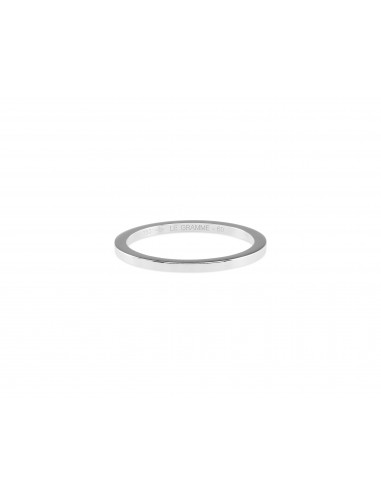 bague ruban 1,4mm la 2g brillant des détails fins