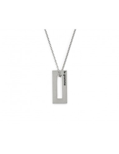 collier rectangle le 1,5g s'inspire de l'anatomie humaine