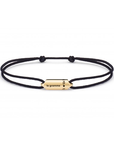 bracelet cordon noir segment le 3g online