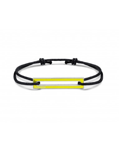 bracelet cordon laqué jaune le 1,7g commande en ligne