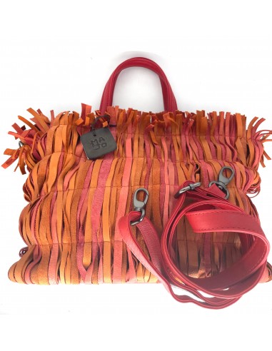 Sac Cuir - Orange & Rouge pour bénéficier 