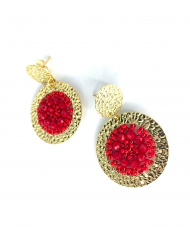 Boucles/Clips d'Oreilles MINI PATAGONA - Rouge chez Cornerstreet bien 