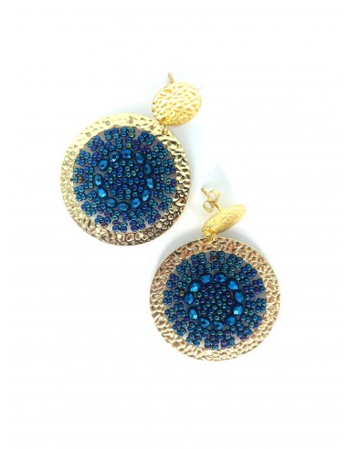 Boucles d'Oreilles PATAGONA - Bleu Marine Le MVP de beaucoup