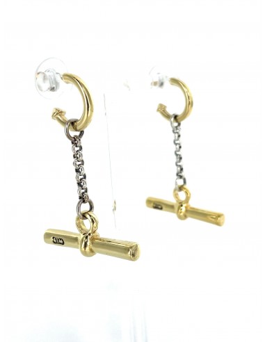 Boucles d'oreilles 2 en 1 - E0082MOR Venez découvrir notre 