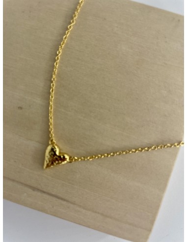 Collier - HAMMERED HEART Livraison rapide