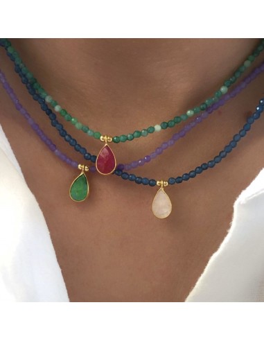 Collier "MON ANCRAGE" en Agate livraison gratuite