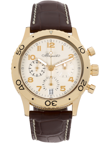 Breguet Type XX - XXI - XXII TRANSATLANTIQUE 18k Yellow gold En savoir plus