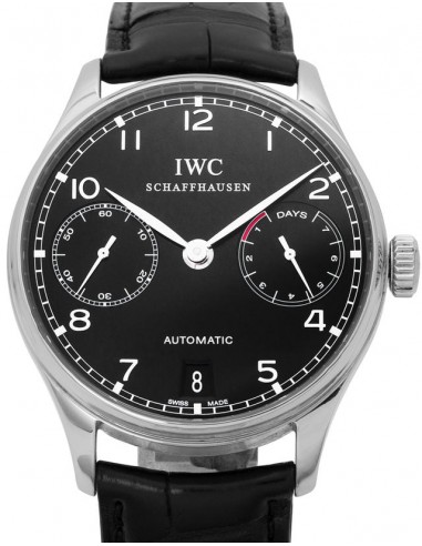 IWC Portuguese 7 days Automatic Ref. IW500703 Box&Papers s'inspire de l'anatomie humaine