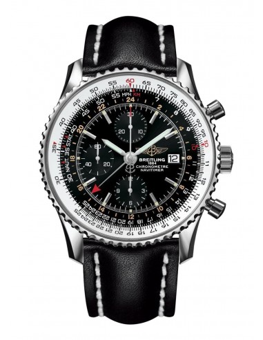 BREITLING Navitimer World 46 mm Full-Set brillant des détails fins