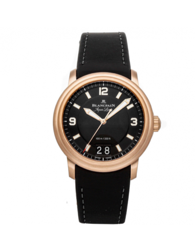 BLANCPAIN Leman Aqualung Grande Date 18K Rose Gold Venez découvrir notre 