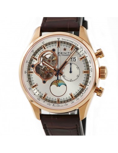 ZENITH El Primero Chronomaster Grande Date Moonphase 18k Pink Gold sélection de produits