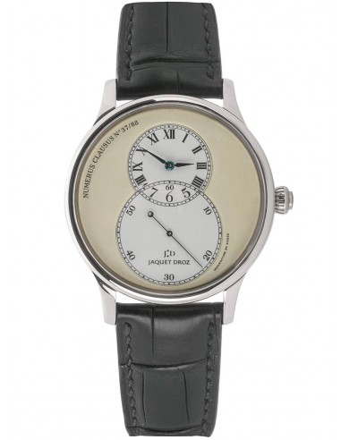 JAQUET DROZ Grande Seconde Ivory Enamel 18K Or Blanc Le MVP de beaucoup