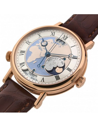 BREGUET Classique Hora Mundi 18k Or Rose Faites des économies